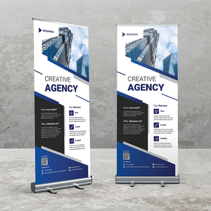 Custom Design Roll Up Banner <strong>Display</strong> Cardboard <strong>Display</strong> <strong>Stand</strong> For Retail Store Any Size For Events Celebration Festival - Product Image 4