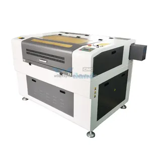 Mesin pengukir Laser, Printer 3d foto kristal Co2 3d dengan mesin pemotong pengukir Laser tabung Laser Reci 9060