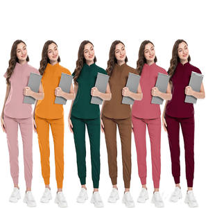 مجموعات زي زي زي طبي نسائي مخصص من قبل مورد المصنع ملابس عمل للمستشفيات بنمط الركض مع راحة معززة - Product Image 2