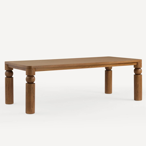 Muebles de Lujo Recién Llegados, Juego de Mesa de Comedor Rectangular, Juego de Mesa y Sillas de Comedor Modernas de Madera Maciza de Roble para 8 Personas - Product Image 2