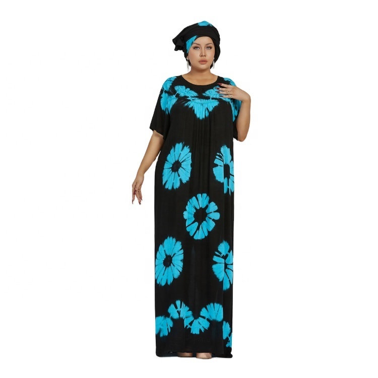 chinese dress ladies XIAOHUAGUA African Print Dresses for Women Elegant High Waist A-line Ankara  Dresses with Lace African Clothing at Amazon Women's Clothing store