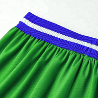 Uniforme d'arbitre de l'équipe de basket-ball or et violet de sublimation complète à vendre