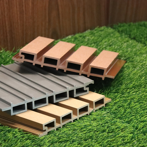 Ignifugo Eco Anti-rot 3C <span class=keywords><strong>Design</strong></span> esterno acustico Pvc pannello di parete rivestimento Wpc parete plance di rivestimento per la casa parete esterna - Product Image 3
