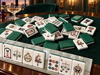 Mahjong Akrilik Dua Lapis 160 Ubin 36mm Hijau Bermotif Kupu-kupu Taman, Grosir Pabrik, MOQ Rendah, Pengiriman Cepat