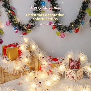 Luces de Navidad LED Impermeables de Plástico, Guirnalda de Luces Cálidas Blancas para Árbol de Navidad, Fiesta, Decoración del Hogar, Fábrica - Product Image 2