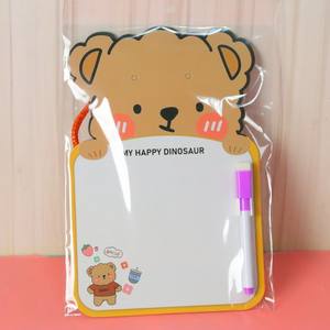 Mini Cartoon Whiteboard Marker Set Nettes Design Whiteboard hängen lösch bares Zeichenbrett - Product Image 2