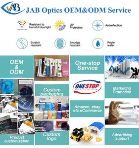 Lentes Ópticas Jab China Lens Factory 1.56 Bluecut HMC, Lentes de Visión Única 1.61, Lentes Ópticas de Transición - Product Image 4