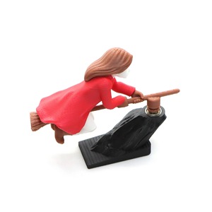 ไม้กวาดแม่มดและพ่อมดแบบฉีดขึ้นรูปสำหรับตกแต่งคอนโซลรถยนต์ สินค้าขายดีรุ่นใหม่ ผลิตในจีน - Product Image 6