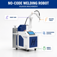 Nouvelle machine de soudage MIG robotisée automatique pour l'industrie de la transformation de tôles en acier inoxydable et en acier au carbone