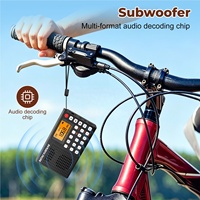RETRO FORTUNE FM AM SW Tragbares Taschenradio MP3 Digitaler Rekorder Unterstützt TF-Karte Aufladbares Radio