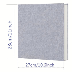 Álbum de Fotos Grande de Color Sólido, Álbumes Autoadhesivos para Librería, 20 Hojas/40 Páginas, Almacenamiento de Fotos de Bebés, Familiares, Aniversarios y Bodas - Product Image 2