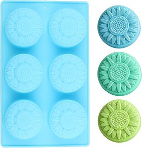 Sunflower <b>Silicone</b> Mold, DIY Handmade Mold for Soap, Candy, Resin & Candle Making - Product Image 5