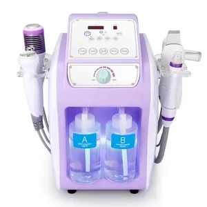 Updates 6 in 1 H2O2 Hydrogen Aqua Peeling Hydrabrasion Machine Aqua Peeling Machine With Beauty Machine f