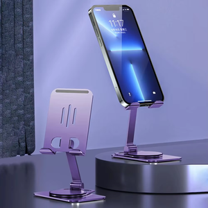 2024 360 derece dönen mobil telefon standı tutucu alaşım ayarlanabilir telefon standı telefon tutucu - Product Image 5