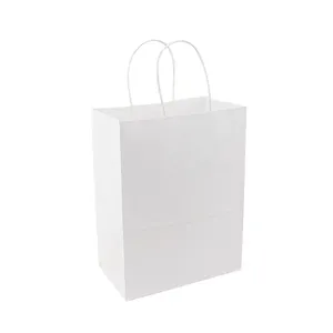 Saco De Papel Kraft Personalizado Brown Craft Paper Shopping Bag Saco De Presente De Compras Dia Dos Namorados Pequeno 100gsm Andy Flexo Impressão Aceitar