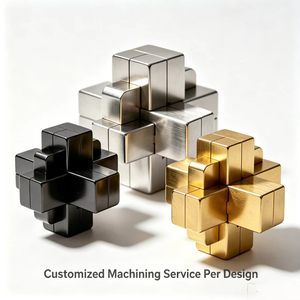 Déverrouillage de casse-têtes en bois 3D assortis : Interlock, Burr, Luban, Kongming Lock – Jeux de logique et d'intelligence, jouets IQ avec solutions - Product Image 1