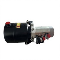 Unité de puissance hydraulique personnalisée, groupe hydraulique DC 24V 2,2KW, pompe 1,6cc simple effet double vitesse pour benne basculante de voiture