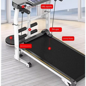 Tapis de course mécanique pliable multifonction silencieux en acier pour usage domestique avec moniteur – Vente chaude en gros - Product Image 5
