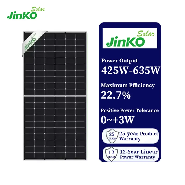 A Grade 440w 450w 500 Watt 570w 580w 630w 610w 630 Watt Paneles Solares jinko n Type Topcon Trina Solar Panel Price Pakistan