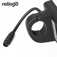Kit de conversion d'écran LCD Reliago C29-DISP pour vélo électrique Duotts C29-S869 5 vitesses, étanche, durable, 5 broches, multifonction, écologique
