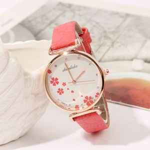Reloj de Pulsera Clásico Retro de Cuero para Mujer, Reloj de Cuarzo de Moda, Venta al por Mayor - Product Image 3