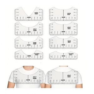 Regla de Alineación de Camisetas de PVC de Alta Calidad, Herramienta de Costura para Ropa - Product Image 3