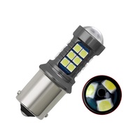 BA15S 1156 P21W 7440 T15 W16W LED 27 SMD 3030 Ampoule LED de voiture, feux de jour, clignotants, feux de recul