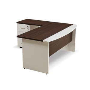 High Quality Modern Office <b>Desk</b> Melamine Particle Board <b>Work</b> Table Computer <b>Desk</b> Workstation For Office Staff School Use - Product Image 1