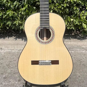 Guitarra flamenca de material de palisandro sólido hecha a mano de la marca Aiersi para jugadores profesionales - Product Image 1