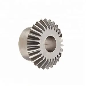 1to1 herringbone gear tooth profile and steel material bevel gear
