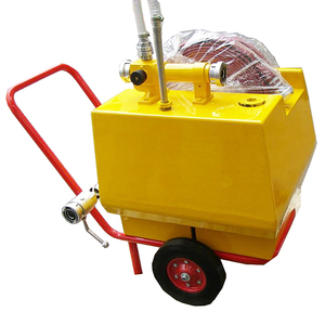 Carrello Mobile per Estintore a Schiuma da 150L, Estintore su Ruote, Estintori Montati su Carrello - Product Image 5
