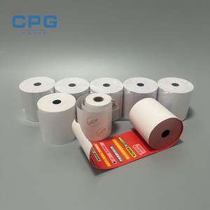 Fábrica de Papel Térmico, Rollo de Papel Térmico para Punto de Venta/Cajero Automático, Personalizado al por Mayor, 57*13 80*70, Rollo de Papel para Recibos de Cajas Registradoras - Product Image 1