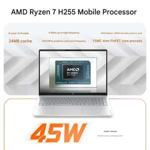 Nuevo Portátil OmniBook 3 de 16 Pulgadas, Carcasa Metálica, AMD Ryzen7, 24GB, 512GB, Full HD, para Negocios, Windows 11 Home, Refrigeración con Doble Ventilador - Product Image 2