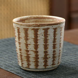 Taza de Café de Cerámica Japonesa Retro Simple sin Asa, Taza de Agua de Cerámica Rústica para el Hogar, Restaurantes y Comidas en Solitario - Product Image 3
