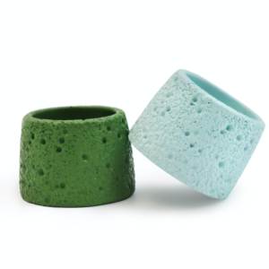 เทียนน้ำมันหอมระเหยทำจากซีเมนต์ใช้มือระบายอากาศได้ดีสไตล์อุตสาหกรรม - Product Image 4