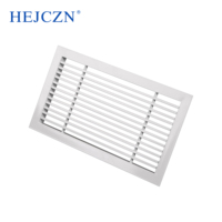 Système de ventilation domestique en aluminium personnalisé Volets à persiennes Retour au sol Grille d'aération