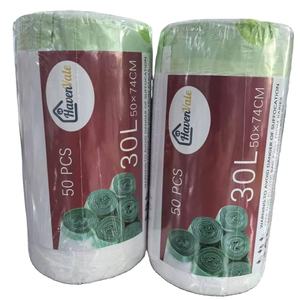 ถุงขยะหูรูดแบบหนา13/20/30/50แกลลอน0.7พิเศษ-2.0มิลควบคุมกลิ่นคุณลักษณะด้านความปลอดภัยพลาสติก - Product Image 1