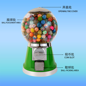 Distributori Automatici di Giocattoli in Capsule per Bambini, Gomme da Masticare, Palline Elastiche, Palline di Gomma, Caramelle, Distributori Automatici di Grande Capacità - Product Image 4