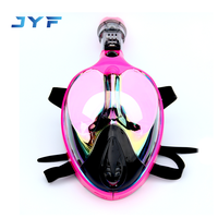 Masque de plongée intégral en silicone de haute qualité JYF pour la plongée en mer