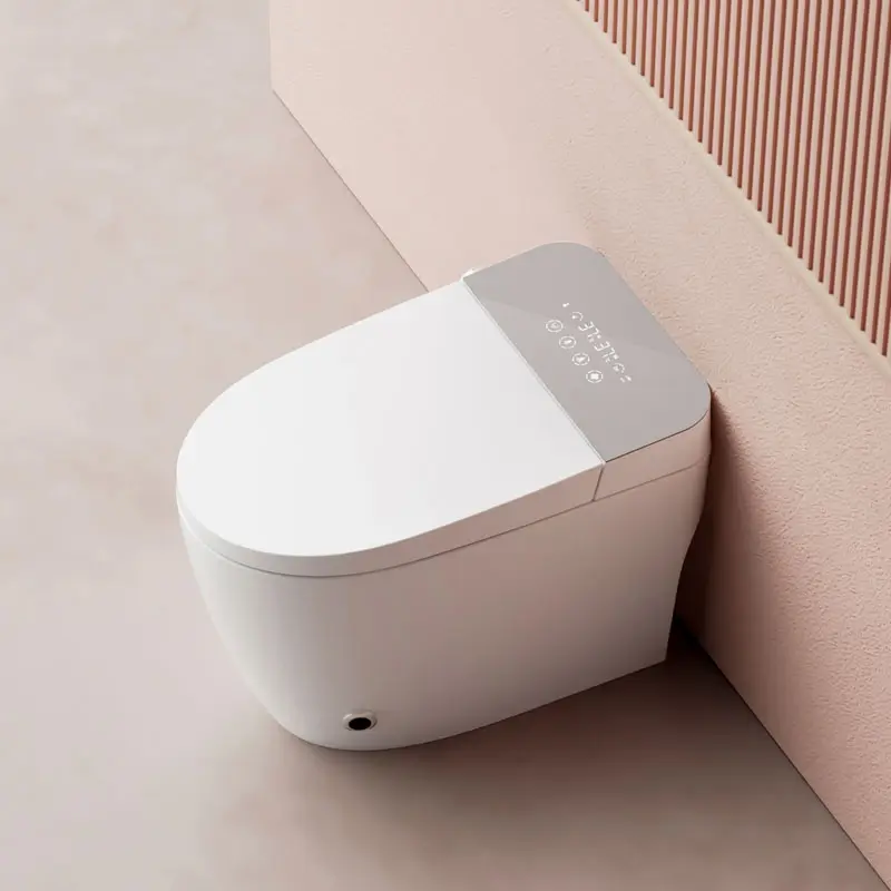 Oluşturma Trend özelleştirilmiş otomatik gömme banyo WC otomatik açık sensörü gömme sifonik akıllı seramik akıllı tuvalet