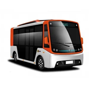 China 23-Sitzer Stadtbusse volle Ausdauer 150 km Elektrofahrzeug mit doppelt Öffnungs-Elektro-Zuggurt gebrauchter Personenkraftwagen zu verkaufen