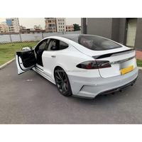 Pour Tesla Model s pare-chocs avant et arrière diffuseur de capot Spoiler Kit de carrosserie pièces automobiles Kit de carrosserie de haute qualité