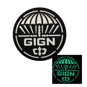 Écussons thermocollants tactiques français GIGN <span class=keywords><strong>Rainbow</strong></span> <span class=keywords><strong>Six</strong></span> IR R6 pour extérieur, écologiques et faits à la main - Product Image 2