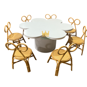 Silla infantil de ratán hecha a mano de lujo, muebles de mimbre natural para la decoración de la habitación infantil, de Vietnam. - Product Image 6