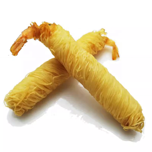 กุ้งมิสัวสไตล์สตรีทฟู้ดสไตล์อาหารไทยพร้อมปรุงแช่แข็งสีทองและกรอบเมื่อทอด - Product Image 1