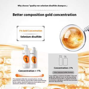 OEM/ODM Pellicules Sévères Cuir Chevelu <span class=keywords><strong>Psoriasis</strong></span> Certifié GMP Usine 1% Sulfure de Sélénium <span class=keywords><strong>Shampooing</strong></span> Anti-Pelliculaire Contrôle de l'Huile - Product Image 2