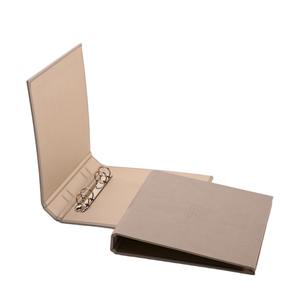 Binder penutup kulit PU logo kustom 4 cincin klip logam a6 binder mewah - Product Image 5