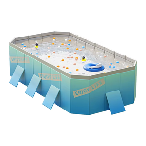 Lớn <span class=keywords><strong>PVC</strong></span> có thể gập lại đứng lên Hồ bơi cho bơi ngoài trời cho gia đình với trẻ sơ sinh và trẻ em để sử dụng nhà - Product Image 6