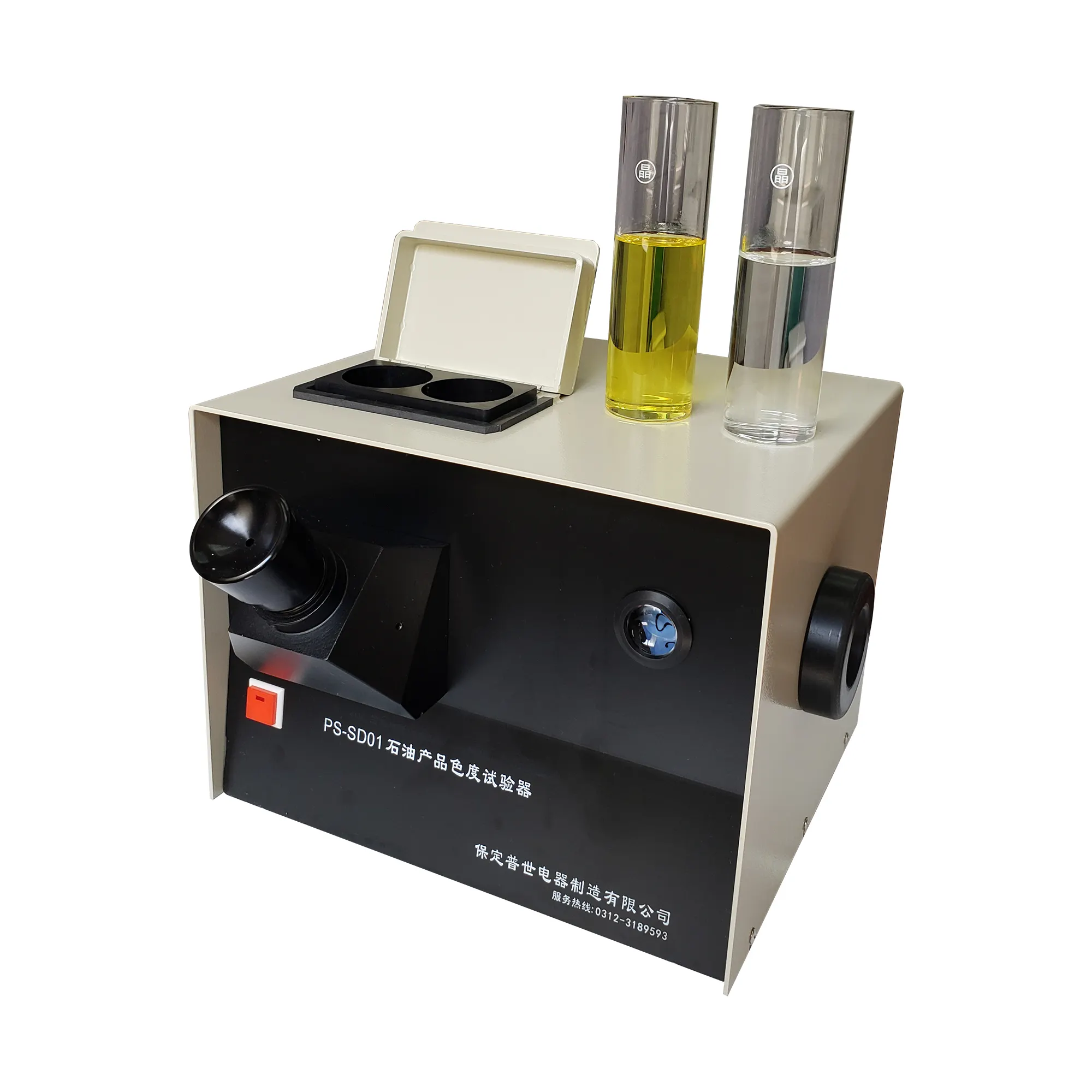 Olie Colorimeter Astm D1500 Aardolieproducten Kleur Tester