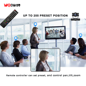 Wowin caméra de conférence PTZ USB haute définition, Zoom optique 10X, microphone de table de conférence - Product Image 5